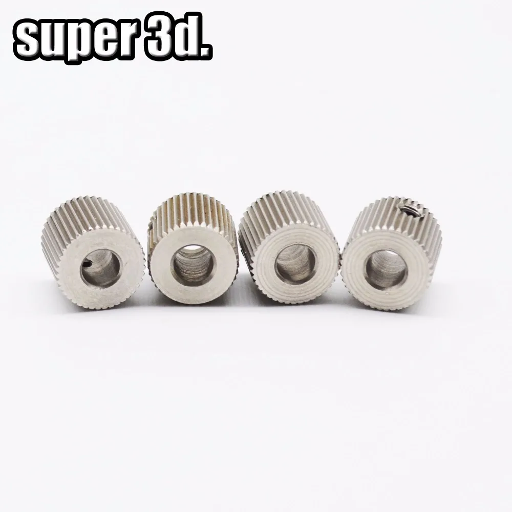 Best price !10pcs/lot 3D Printer Drive Gear for extruder Kit Feeding(38 teeth ID 5mm OD 11mm)