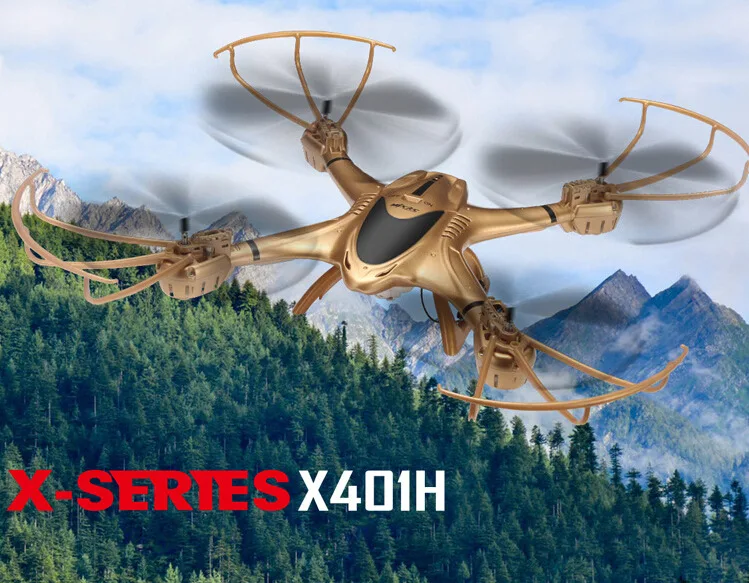 2016 Новый Дрон MJX X401H wifi FPV 0.3MP HD камера RC Квадрокоптер VS X101 X400 X6SW X600 X800 X5SW X5HW X5HC JJRC