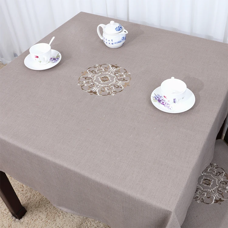 Новая пасторальная тонкая вышитая скатерть высокого класса обеденный стол защитные коврики роскошный чайный столик льняная ткань крышка стола