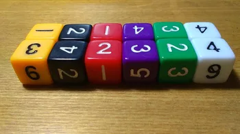 

Free shipping 6pcs 6-sided 16mm dice for board game/card game and other games accessories