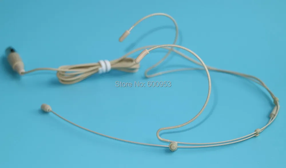 احادي سماعة المهنية/ta3f headworn ميكروفون ل akg اللاسلكي نظام-3 دبوس microdot AKG-A002