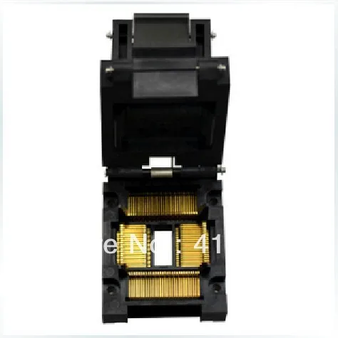 

QFP100, block imports of IC test block conversion IC51-1004-814-2 burn, programming