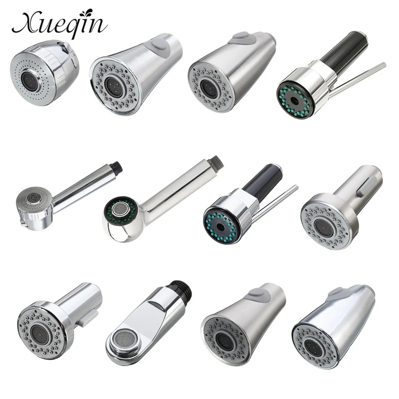 

Xueqin Free Shipping Kitchen Bathroom Tap Faucet Mixer Pull Out Shower Head Matching Water Spray Replacement Head Sprinkler