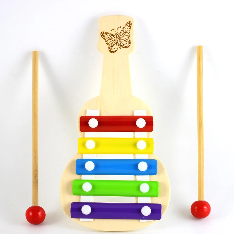 

Montessori Toys Kids Educational Wooden Toys for Children Early Learning Baby Teaching Materials Games Xylophone Musical Toy