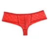 6PCS/Lot Fashion Hexagon Pattern See-Through Bikini Men's Boxer Shorts Sexy Underwear Mini Pouch Male Underpants Breathable 4