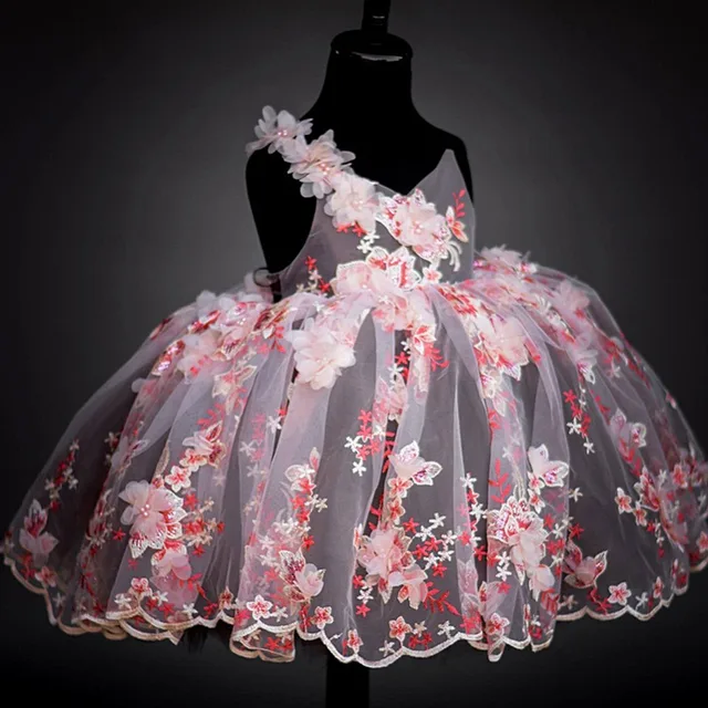 Bosudhsou Als 3 New Arrival Pink Lace Exquisite Princess Dress Bosudhsou Als 3 New Arrival Pink Lace Exquisite Princess Dress Party Prom
