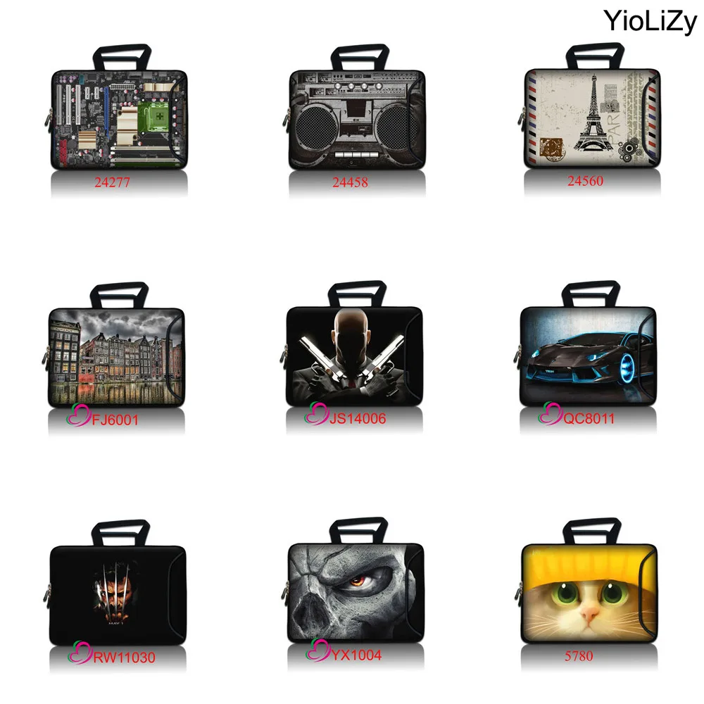 10 12 13 14 15 17 Inch Neoprene Laptop pouch Tablet Bag Notebook protective cover with pocket for Macbook Air Pro case SBP-11542
