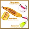 Sougayilang Metal Hard Lure Spinner Spoon 5 colors Fishing Lure Artificial Popper Bait Crank Shark Bait ► Photo 3/6