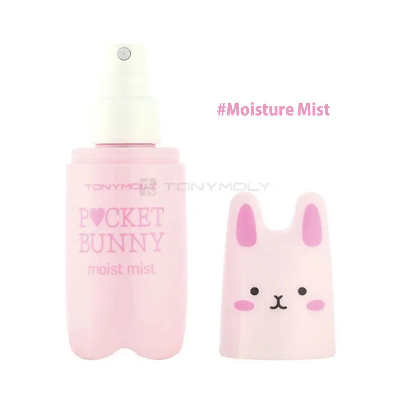 TONYMOLY Pocket Bunny Mist 60 мл Увлажняющая сыворотка для лица осветляющая кожу отбеливающая эссенция для лица против морщин корейская косметика - Вес нетто: Pink Bunny