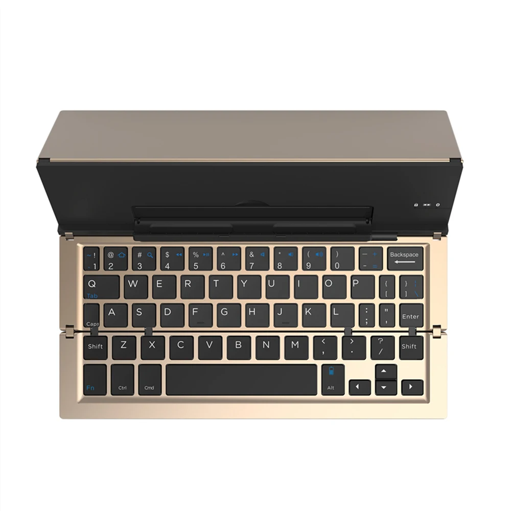 AVATTO Алюминиевая Складная мини клавиатура Bluetooth для путешествий Беспроводная