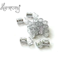 100 шт серебряное металлическое кольцо дреды бусины для косичек волосы бусины для дредов Регулируемый зажим для волос