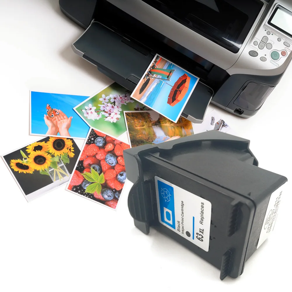 Замена чернильного картриджа для hp 63 XL для hp 63 Officejet 2620 для ENVY 4500