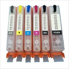 Картриджи для принтера canon MG7720 6 шт./лот|ink cartridge|ink cartridge for canoncartridge
