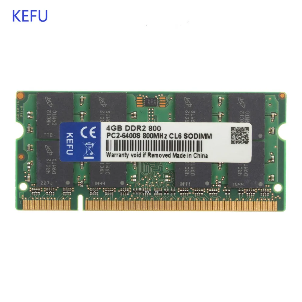 

Single 4G 4GB DDR2 800 MHz PC2-6400 200Pin Laptop NON-ECC SODIMM Memory RAM