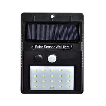 

3528 20 LED Solar Power PIR Motion Sensor Wall Light Outdoor Waterproof Energy Saving Street Yard Path Home Garden Security Lamp