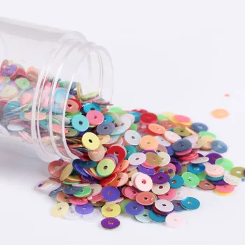 

10g/pack 4mm Flat Round Matting Sequin Pvc Dull Polish Sequins Paillettes Sewing Wedding Craft Women Garments Accessories