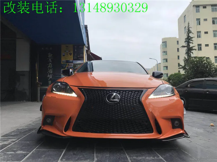 Подходит для Lexus IS250 06 12 углеродное волокно Новое обернутое Угловое общее лезвие