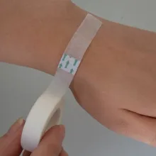 48 рулонов 1,25 см* 5y медицинская клейкая бумага Нетканая лента micropore бумажная лента хирургическая фиксирующая лента поставщик онлайн