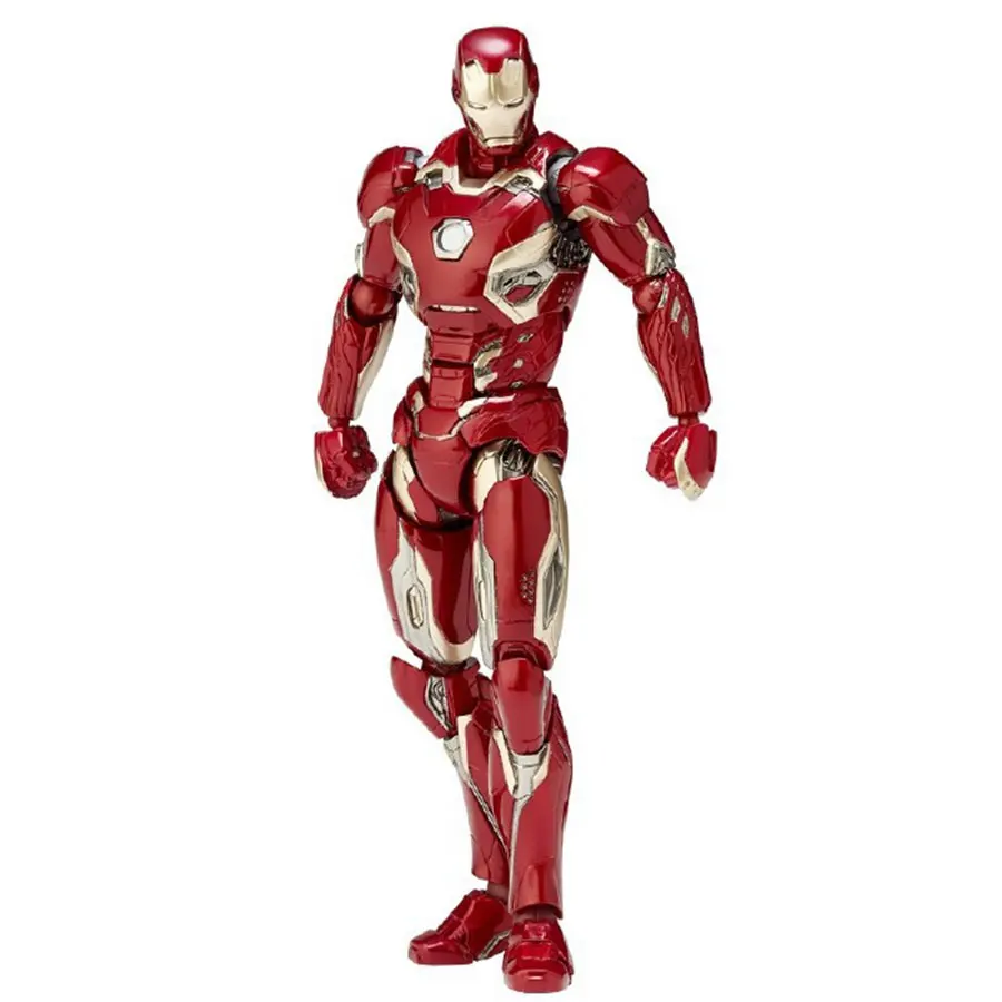 

17cm MK45 Iron man Action Figure avengers Super hero movable Ironman Model Collection Toys Children Christmas gift