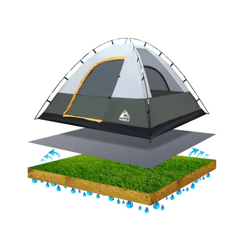 اللون عشوائي أكسفورد التخييم حصيرة خيمة الشمس المأوى للماء نزهة الرمال الشاطئ مقاوم للرطوبة وسادة اللعب حصيرة مناسبة ل 2-3