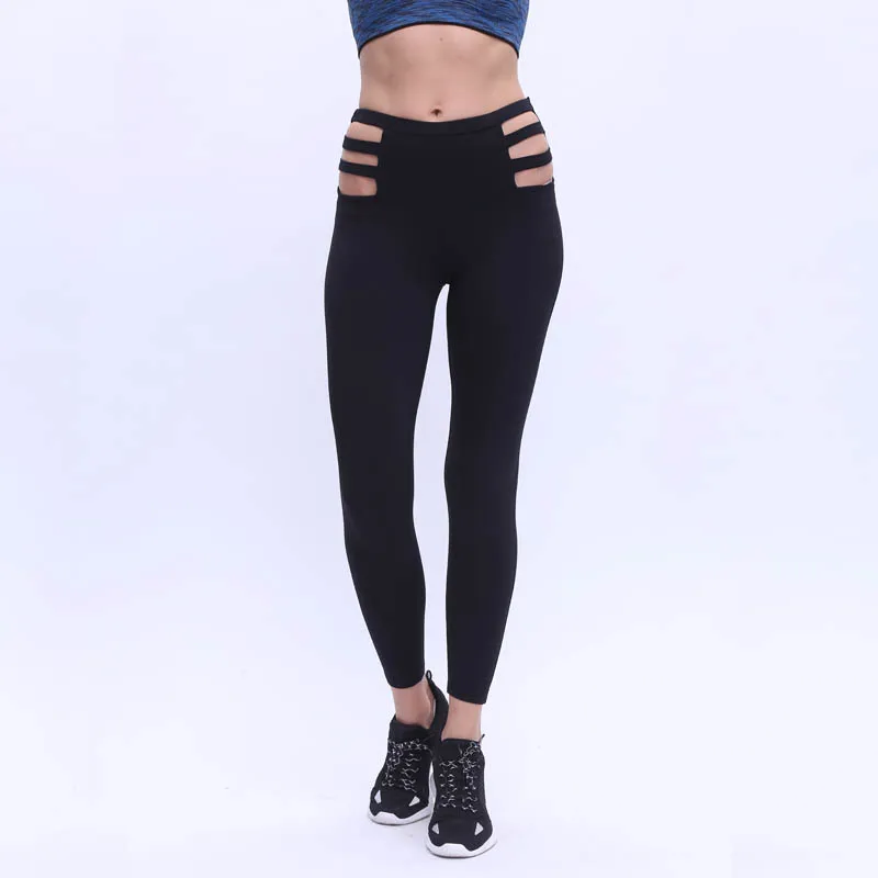 Buy S QVSIA Hot Sales High Quality leggins Black