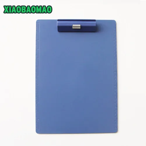 Деловой стиль высокого качества A4 папка для обмена планшет с зажимом папка-доска для писания подачи продукта артикула de oficina - Цвет: Синий
