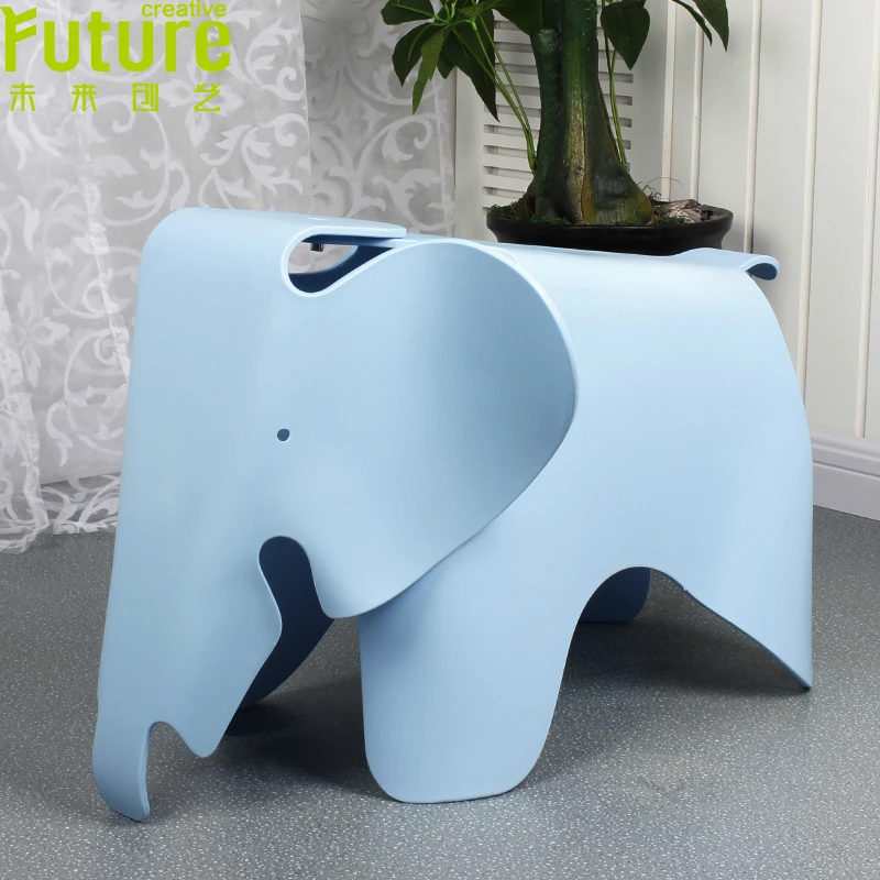 

Time-Limit!! Lephant Shape Children Chair Animal Kids Chair Waterproof PP Plastic Chairs Bearing 150kg