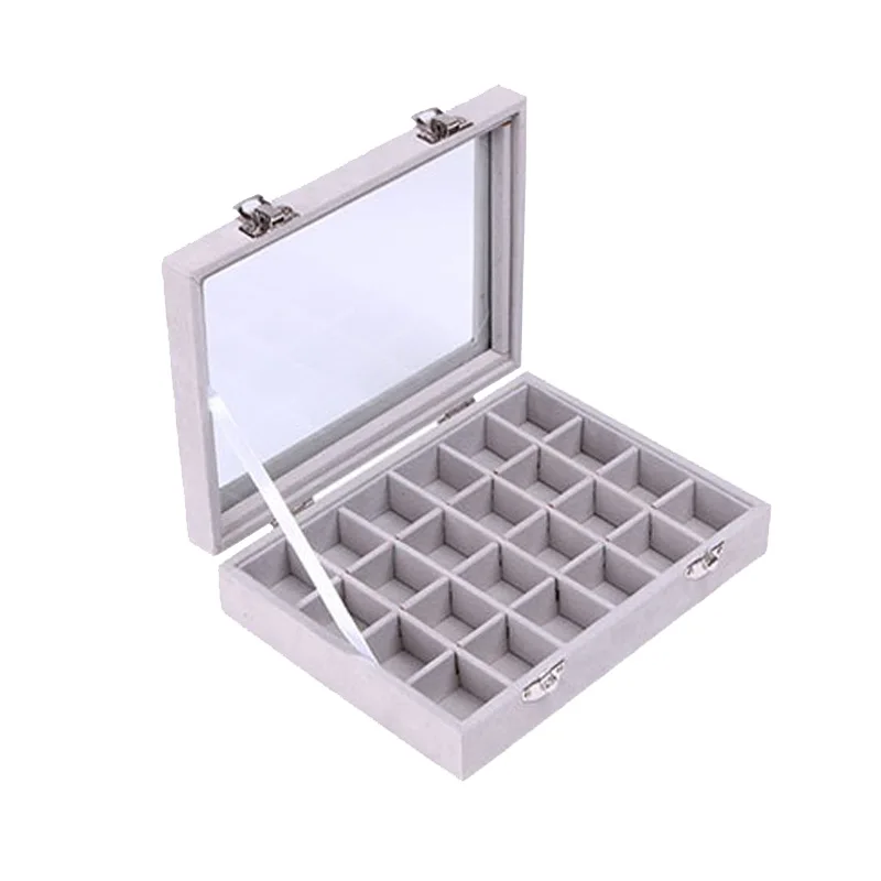 1Pcs-24-Grids-Velvet-Jewelry-Box-Rings-Earrings-Necklaces-Makeup-Holder-Case-Organizer-Women-Jewelery-Storage-HG0498 (8)