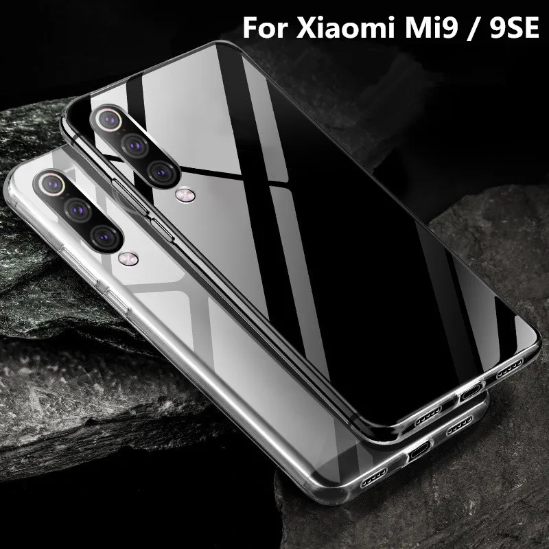 Чехол для Xiaomi Mi 9 чехол mi9 se мягкий ультратонкий прозрачный противоударный
