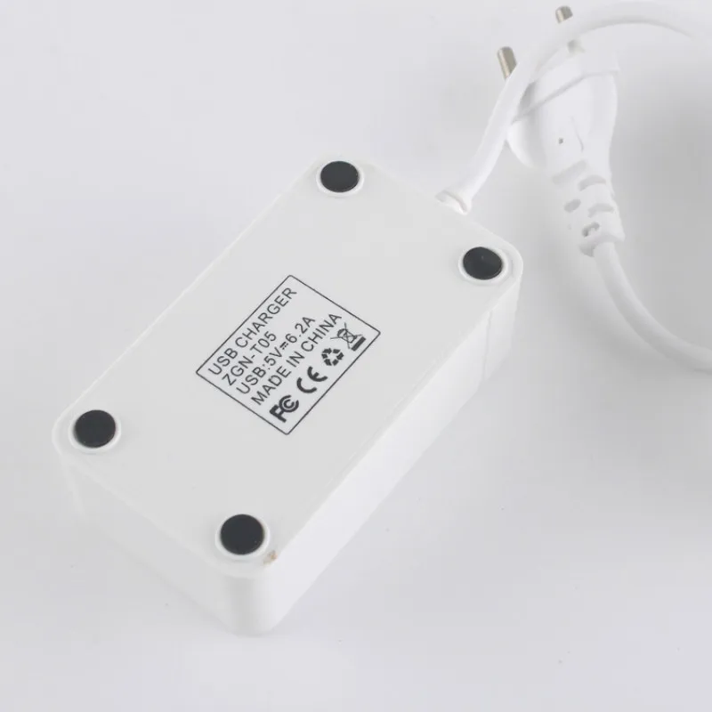 Универсальное сетевое зарядное устройство с 4 портами USB адаптер 5 В/2 1 а кабелем