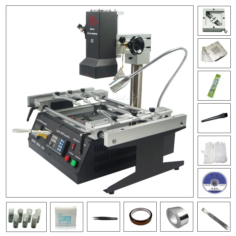 LY IR6500 with 184 pcs stencil kit (3)