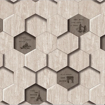 

New 3D football hexagonal pattern wallpaper 3D simulation background wallpaper pvc waterproof wallpaper roll Mural wall paper