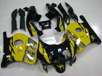 

Bodywork CBR250 RR 1990 - 1994 MC22 Yellow Black Abs Fairing for Honda Cbr250rr 1991 Fairings for Honda Cbr250rr 1990