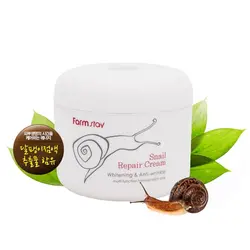 FARM STAY Snail Repair Cream 100 г уход за лицом увлажняющий Улитка восстановление Сыворотка для лечения акне антивозрастной крем для лица Корея