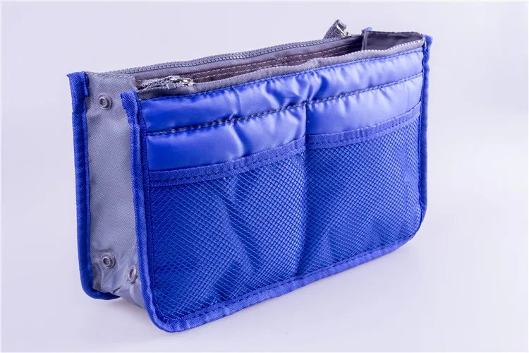 Популярная косметика, сумка, сумочка для косметики, сумка-Органайзер, женская сумка, женская маленькая дорожная сумка-Органайзер, Женский моющийся косметический Чехол - Цвет: Royal blue