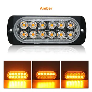 

Vehemo 12LED 12V Indicator Light Marker Light Width Lamp Bright Boat Lamp Side Light Truck Bus Lorries Car Accessories