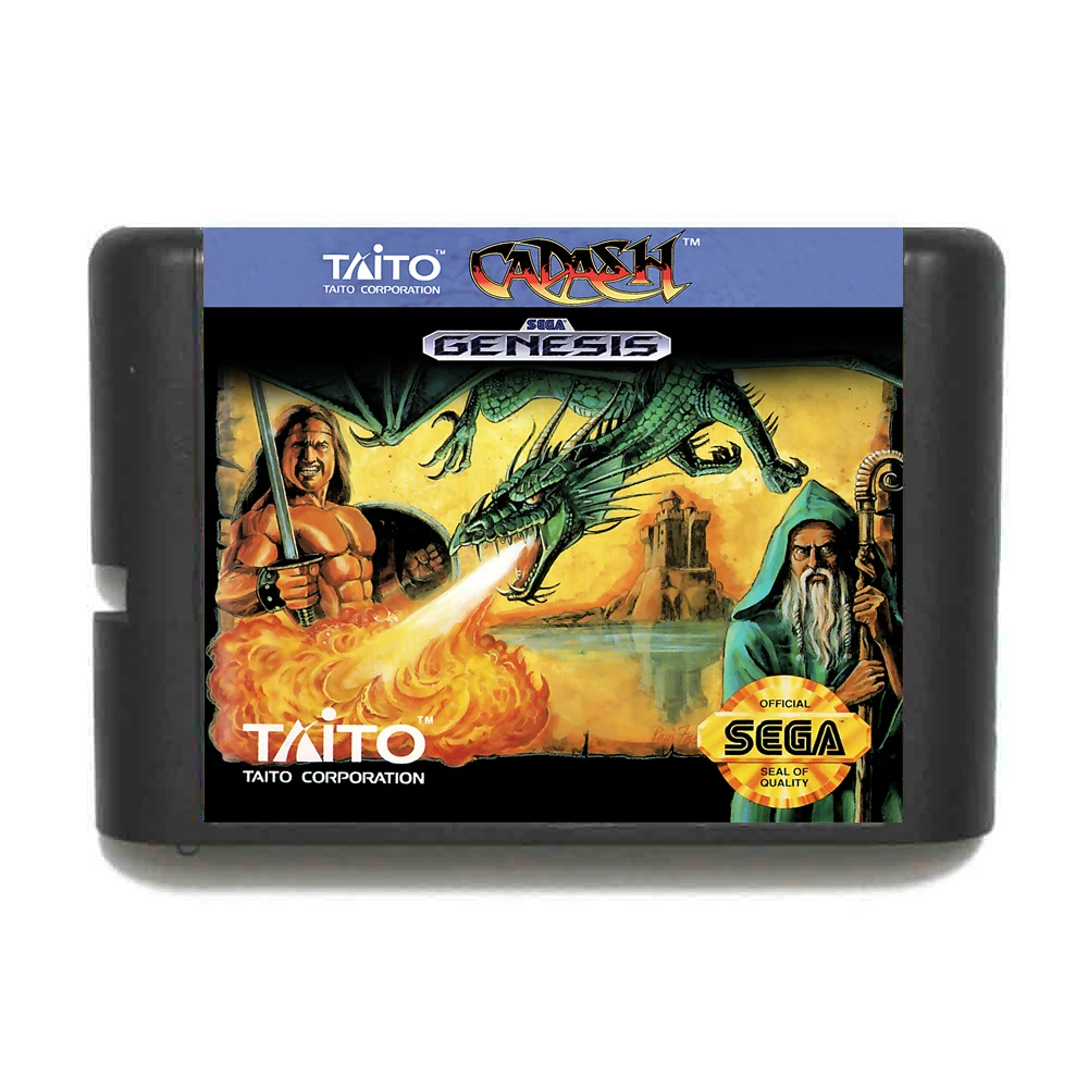 

Cadash 16 bit MD Game Card For Sega Mega Drive For Genesis