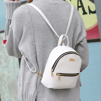 

Fashion Women Backpack High Quality Youth Leather Backpacks for Teenage Girls Female School Leather Backpack mochila сумка TF