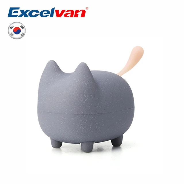 Excelvan Mini Cat Speaker Wireless Bluetooth 4.2 Speaker Portable DIY lovely Expression with DIY