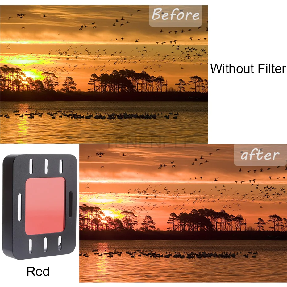 Фильтр для экшн-камеры для sony HDR AS50 AS300 AS300R поляризационные УФ-фильтры ND для sony MPK-UWH1 водонепроницаемый чехол для дайвинга