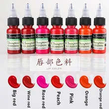 3D макияж промышленности пигмент татуировки перманентный макияж для бровей чернила татуировки макияж искусство 14 цветов модификация эмульсия бровей