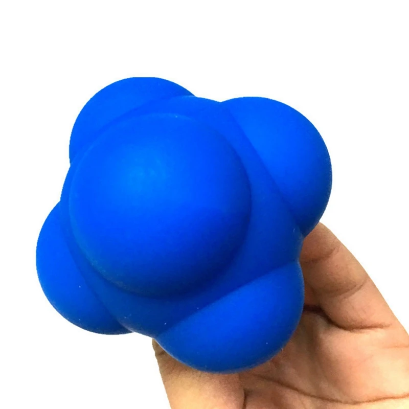 

Silicone Reaction Ball Fitness Ball Speed Agility Coordination Reflex Exercise Sports Fitness Training Rebound Balls