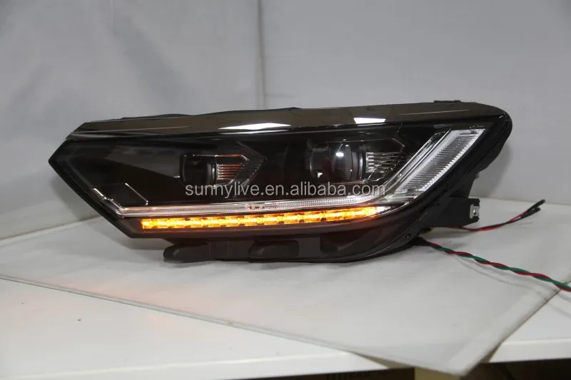 Для VW MAGOTAN Passat B8 светодиодный головной фонарь год Европейская версия с HID kit LD