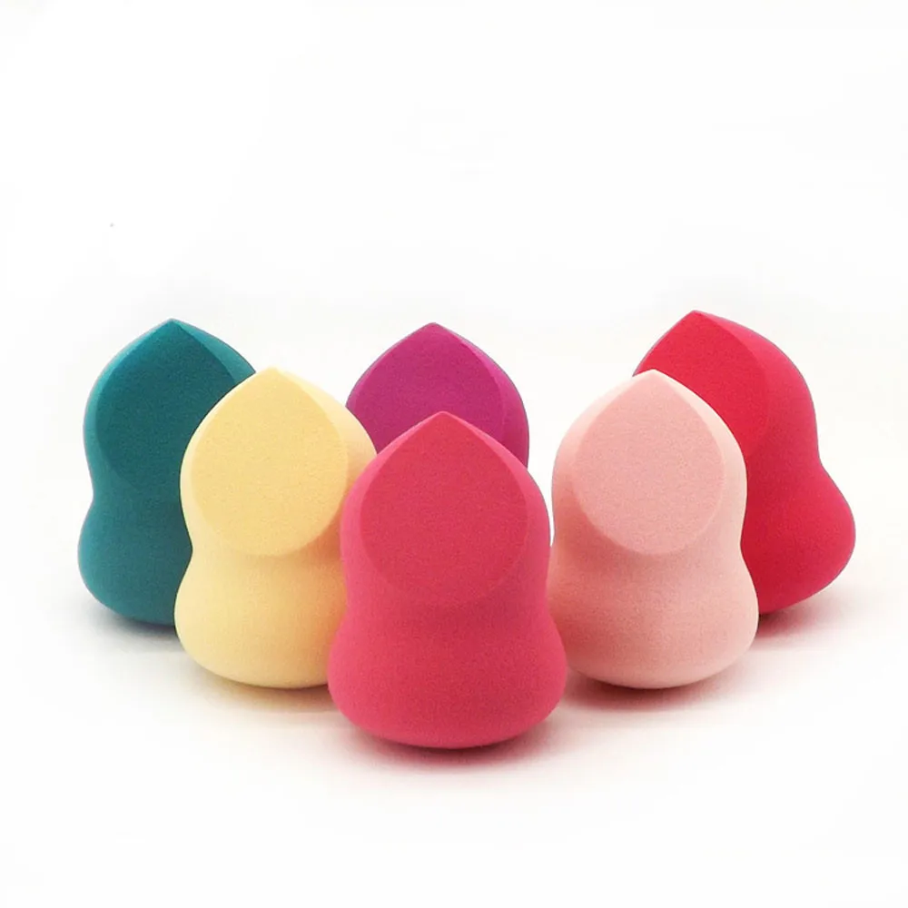 

1pc Pro Makeup Velvet Makeup Sponge And Brush Blender Foundation Beauty Miter Calabash Sponge Puff Esponja Silicona Maquillaje