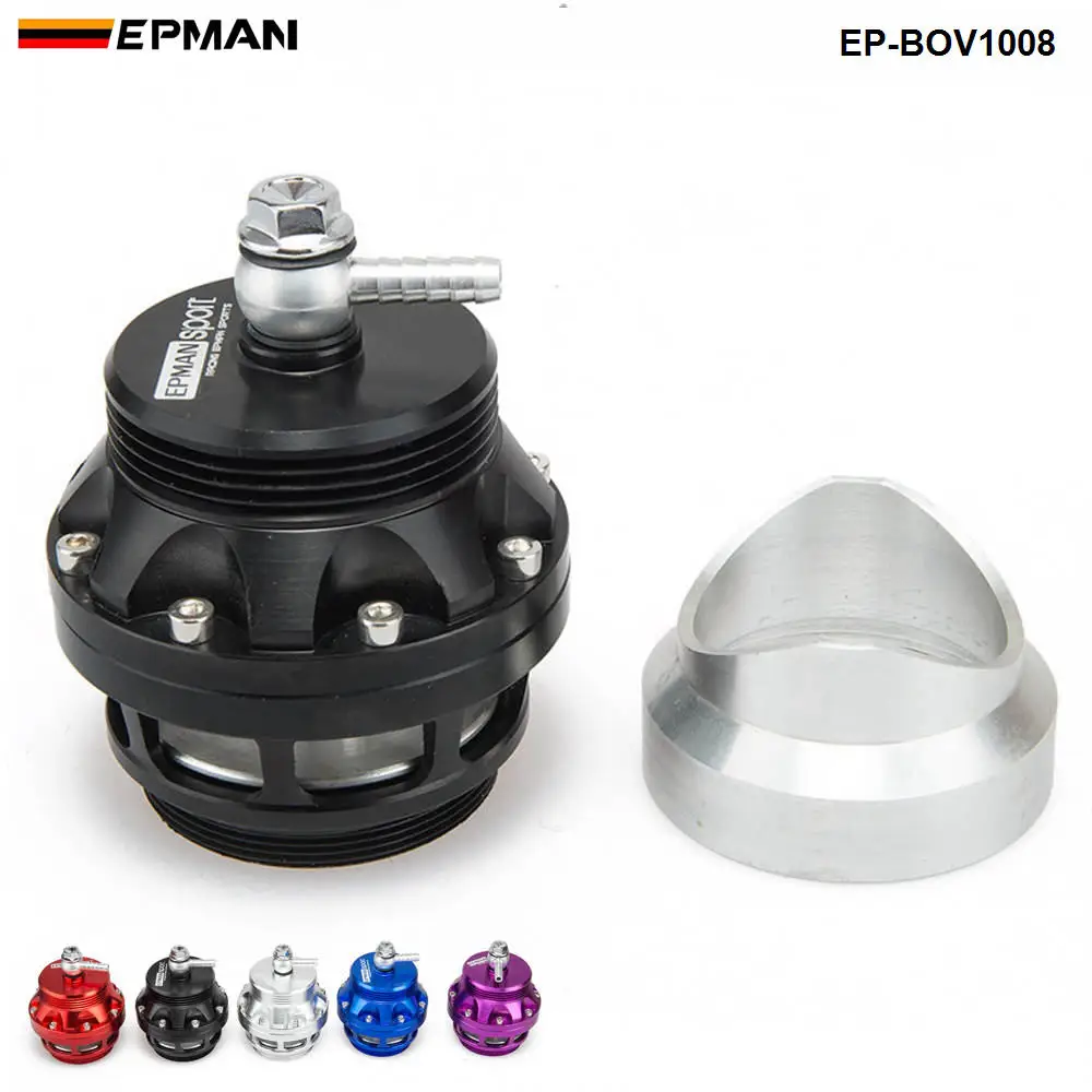 

Univeral 50mm Blow off valve universal BOV Turbo Adapter with aluminum flange for BMW For AUDI Exhaust/Radiator EP-BOV1008
