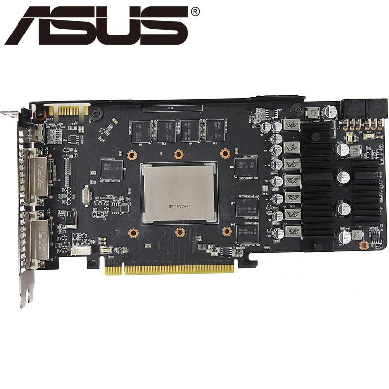 Видеокарта ASUS GTX 560 1GB 256Bit GDDR5, видеокарты для nVIDIA Geforce GTX560, используемые vga-карты прочнее, чем GTX 650 750