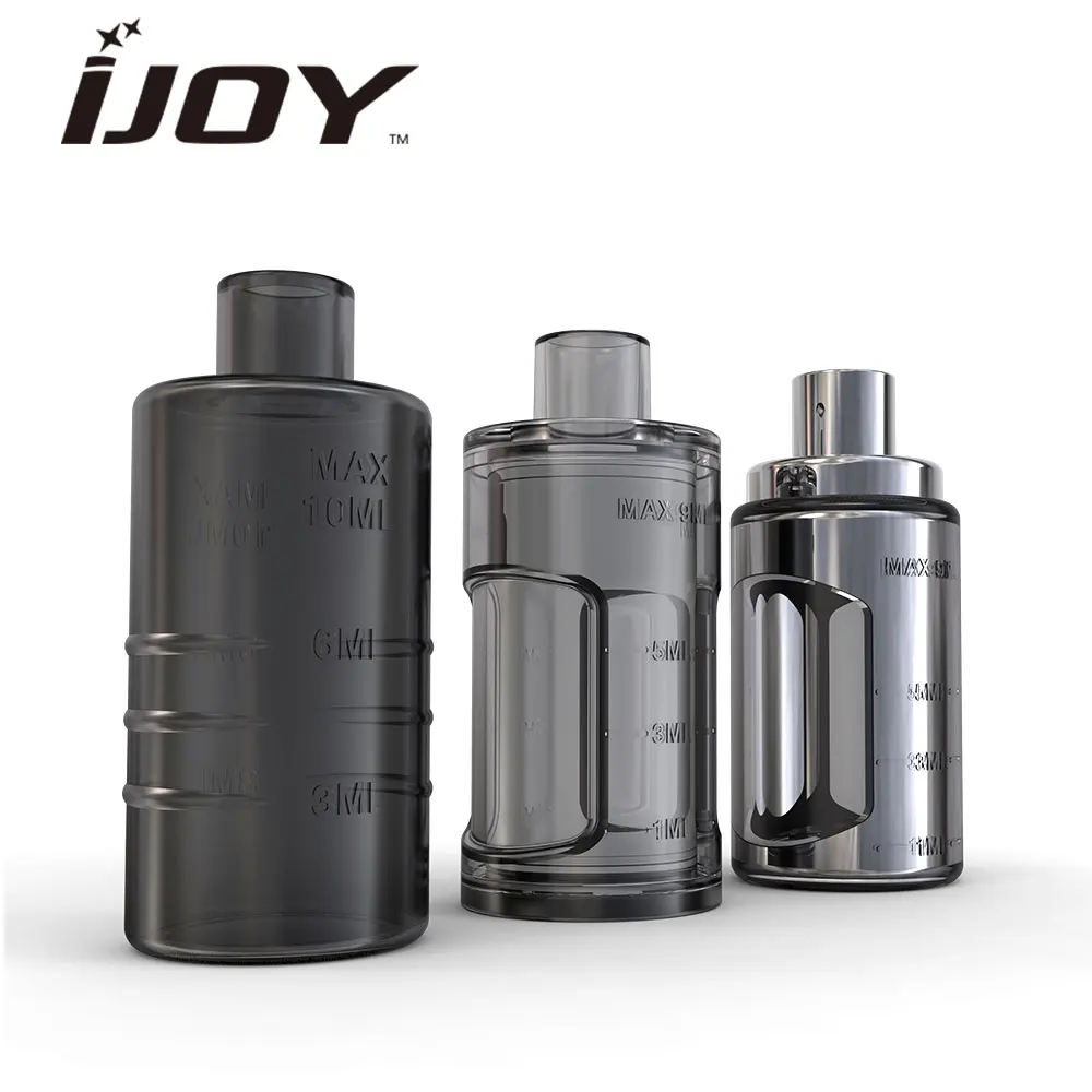 Оригинал IJOY CAPO Squonk бутылка 9 мл ёмкость из силикона высокого качества и SS для Капо Squonker MOD/комплект Vape запасные части