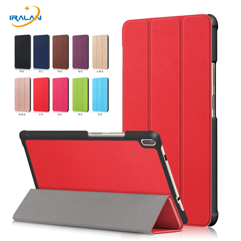New Slim PU Leather Case for Lenovo Tab 4 8 Plus 8.0 TB 8704V TB 8804F Flip Stand Cover for