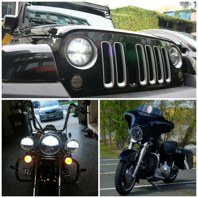 7inch LED headlight1208