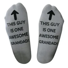 Женские носки «потрясающий папа», подарок для отца, забавные принты с надписями, носки harajuku Vogue, популярные товары, корейские модные носки